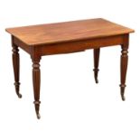 A 19th century mahogany table. Made from parts. 112x65x74cm