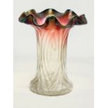 An Art Nouveau Art Glass vase designed by Josef Rindskopf. Circa 1900-1905.