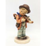 A Goebel pottery figure "Little Fiddler." 14.5cm