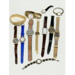 A collection of watches.