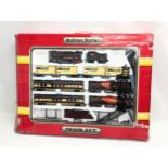 A Train Set, Rail Series by Telitoy including trains, carriages and tracks.