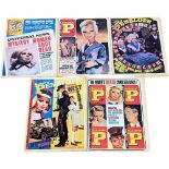 A collection of 1966 Lady Penelope comic books