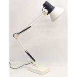 A vintage anglepoise lamp