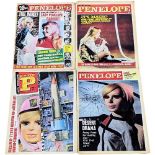 A collection of 1967 Lady Penelope comic books