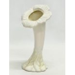 A 2nd period Belleek Pottery epergne vase. 19.5cm