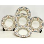 A set of 5 Mintons ‘Hazlemere’ porcelain bowls. 19.5x3.5cm