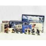 3 boxes of models soldiers in boxes. The Art of War American Civil War Clubs Are Trumps 19th