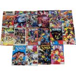 A collection of 1980s X-Men Comic books