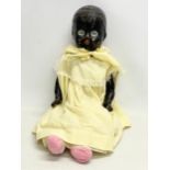 A vintage doll. 60cm