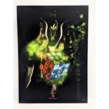 A Dota 2 Matte finish displate. 48x67.5cm