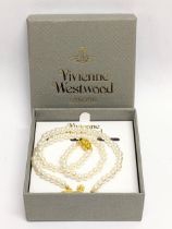 A Vivienne Westwood necklace.