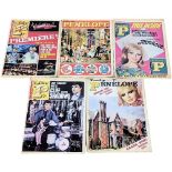 A collection of vintage Lady Penelope comic books, dated 1966. Including New Year Edition,