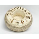 A late 19th century Dunville’s Whiskey VR match striker/holder. J.A. Campbell Royal Avenue