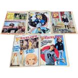A collection of 1966 Lady Penelope comic books.