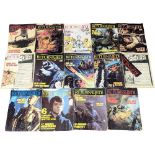 A collection of 1984 Star Wars Return of the Jedi comic books.