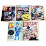 A collection of 1966 Lady Penelope comic books