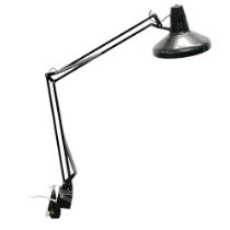 A large 1960’s anglepoise lamp designed by Jacob Jacobsen for Luxo, Norway. Fully extended 113cm