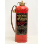 A vintage fire extinguisher. George Angus & Co. 59cm