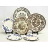 A collection of 19th century plates. An early 19th century Enoch Wood & Sons ‘Eastern Scenery’