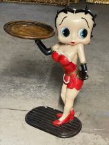 A large Betty Boop figure. 48x68cm