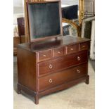 A clean Stag dressing chest. 107x47x127cm