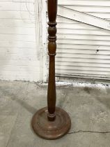 A vintage standard lamp. 183cm