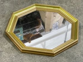 A gilt framed mirror 55cm