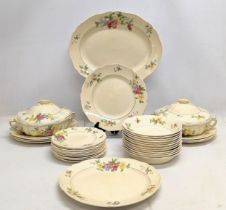A 41 piece Royal Doulton 'Henley' dinner service. Including 2 platters, 7 dinner plates, 2