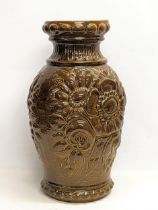 A very large West German pottery vase. 54cm