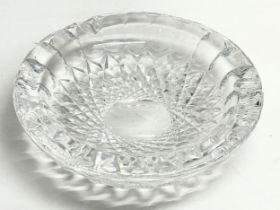 A Waterford Crystal ashtray. 18x4.5cm