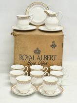 A 15 piece Royal Albert ‘Burlington’ tea set in box.