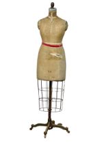 A vintage Bauman mannequin. Model 1965. 157cm