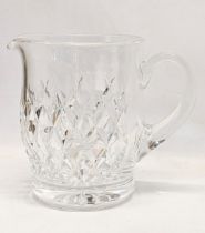 A Waterford Crystal jug. 19x17cm