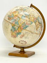 A tabletop ‘World Classic’ Series globe by Replogle Globes INC. USA. 12” diameter. 40cm