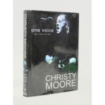 A signed Christy Moore ‘One Voice’ My Life in Song book.