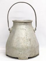 A vintage milk pail. 55cm
