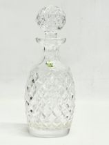 A Waterford Crystal ‘Alana’ decanter. 27cm