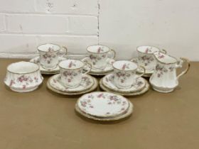 A 19 piece Elizabethan ‘Rosamund’ tea set.