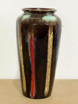 A West German vase. 20cm