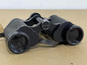 A pair of vintage binoculars. Carl Zeiss Jenoptem.