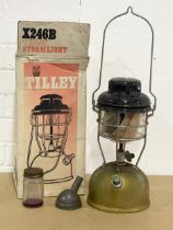 A vintage Tilley lamp in box.