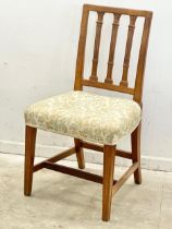 A vintage Georgian style side chair.