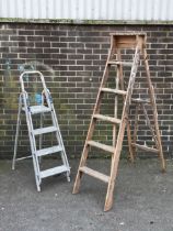 2 ladders.