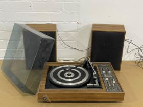 A vintage record player. Electric Manufacturing Co Limited.