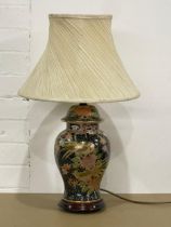 A large Chinese style lamp 58cm