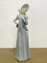 A large Nao figurine. 33cm