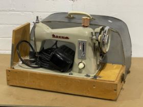 A vintage Novum sewing machine.