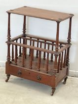 A Victorian Canterbury. 61x37x80cm