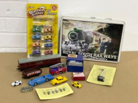 Model trains and cars etc.