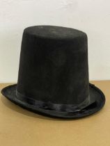 A vintage top hat